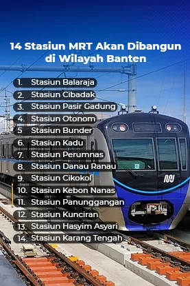 14 Stasiun MRT