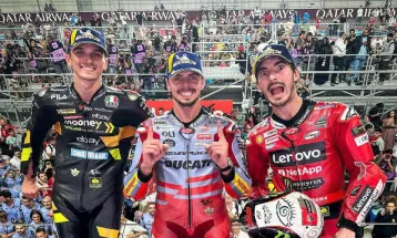 Fabio Di Giannantonio wins 2023 Qatar MotoGP Race