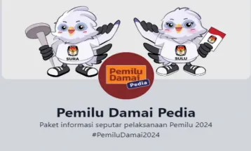 Ministry of Communication and Informatics Launches E-Book “Pemilu Damai Pedia”