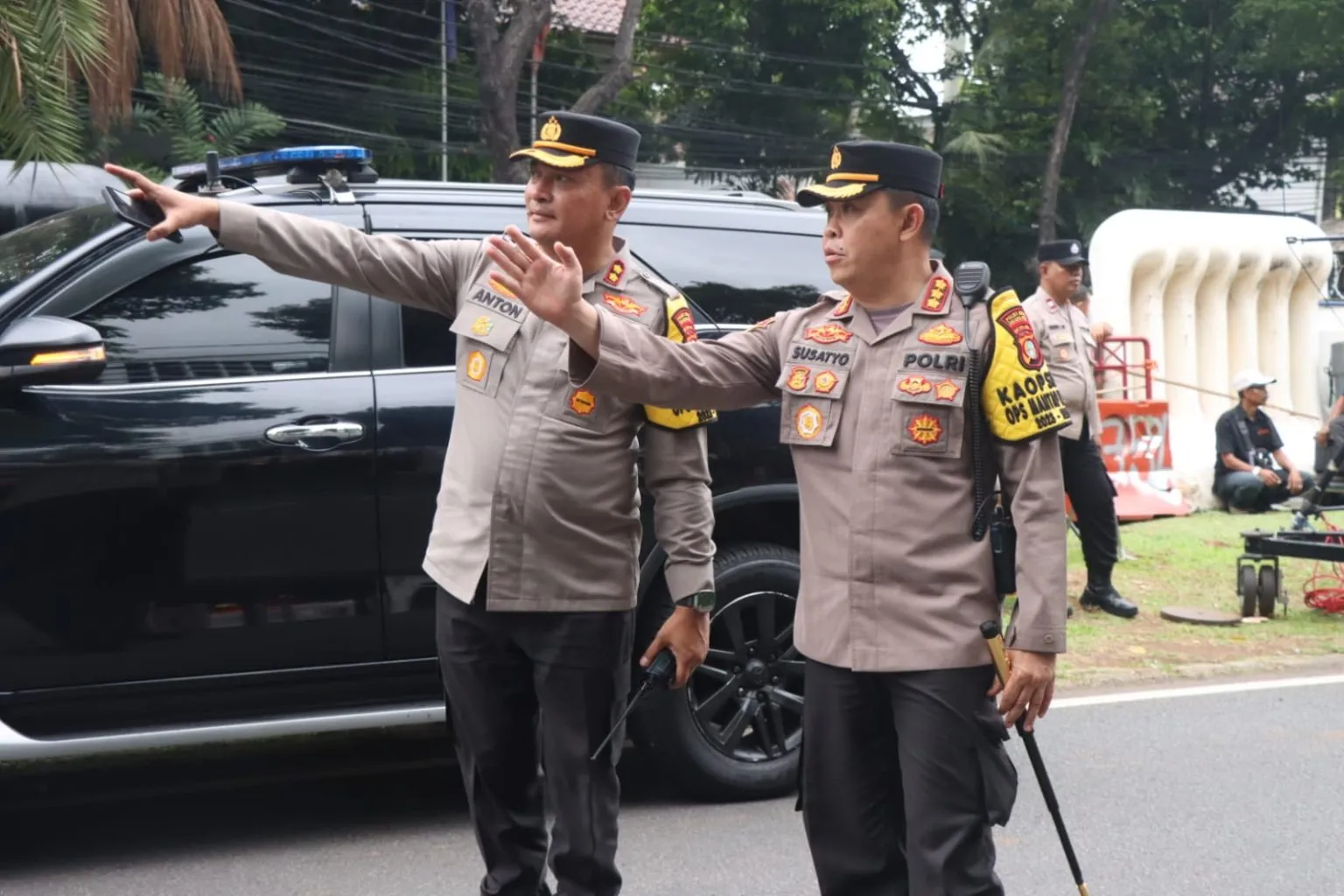 Polda Metro Jaya Siapkan Ribuan Personel Amankan Debat Capres Perdana Malam Ini