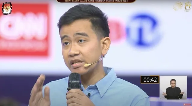 Debat Cawapres Pemilu 2024: Gibran Singgung Soal Hilirisasi Digital