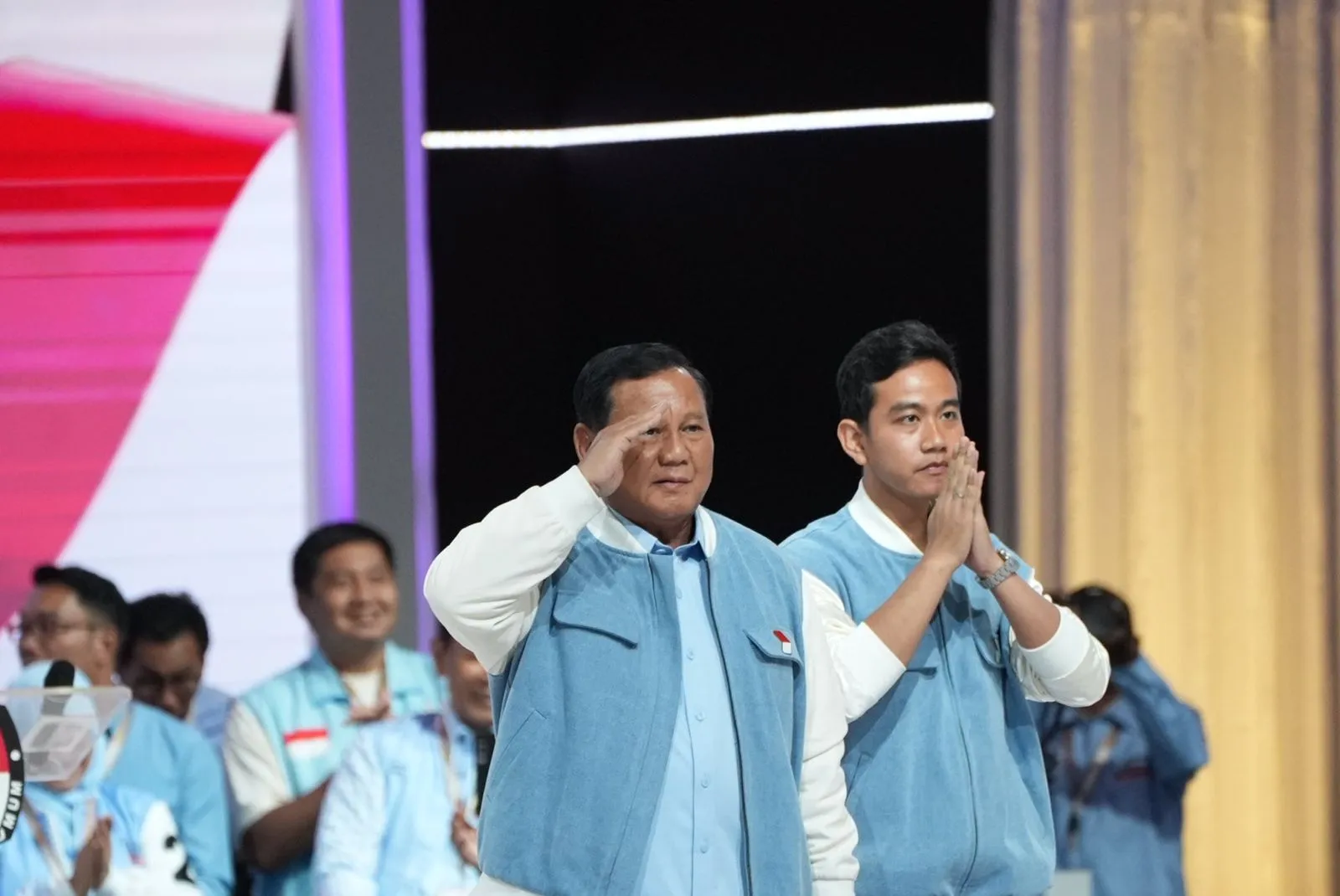 Pilpres 2024: Prabowo Ucapkan Terima Kasih usai Mencoblos di TPS