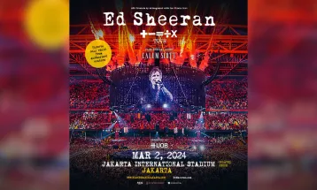 Lokasi Konser Ed Sheeran + - = ÷ x Tour 2024 di Jakarta Berpindah ke Jakarta International Stadium