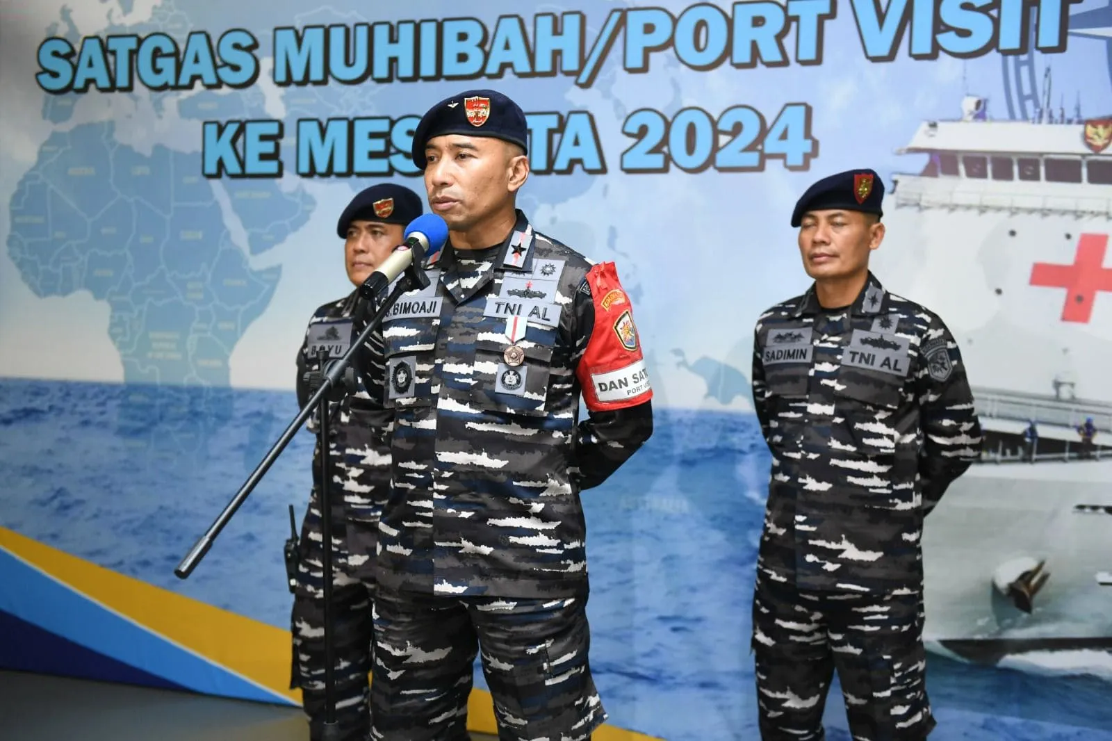 Satgas Port Visit Mesir 2024 Kirimkan Bantuan Kemanusiaan Sejumlah 242 Ton untuk Korban Gaza