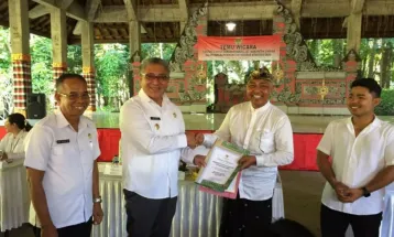 Desa Peliatan di Gianyar, Bali Dinobatkan Sebagai Desa Anti Korupsi