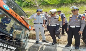 Jasa Raharja Jamin Santunan untuk Korban Kecelakaan Bus Rosalia Indah di Tol Semarang-Batang