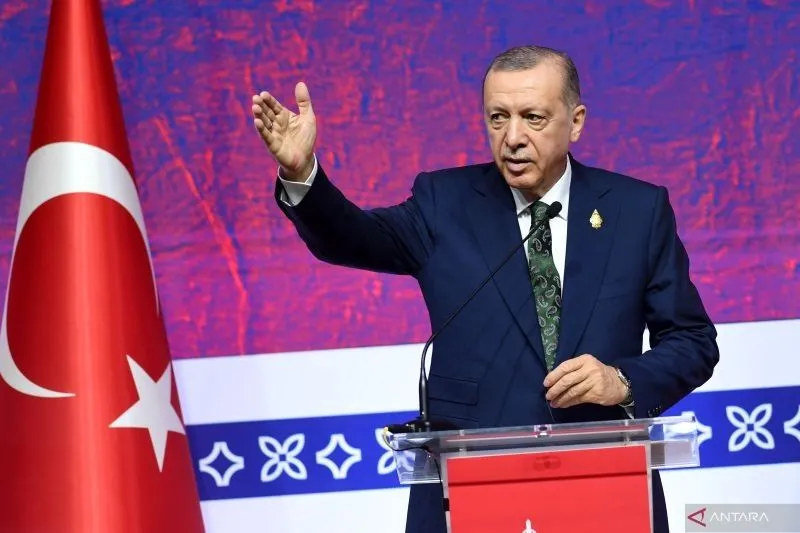 Presiden Erdogan Tegaskan Turki Konsisten Kirim Bantuan untuk Rakyat Palestina