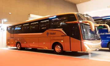 Bus Mercedes-Benz OH 1626L Euro 4,  Armada Tambahan Perusahaan Otobus Trans Antarnusa Mulya Demi Peningkatan Keamanan