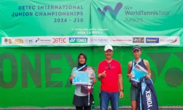 Petenis Indonesia Raih Juara Tunggal Putri Detec International Junior Championships 2024