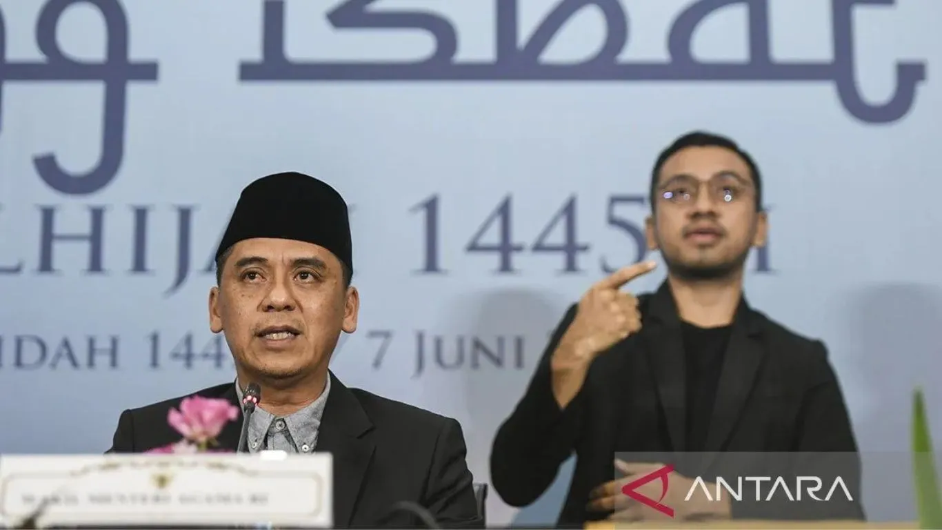 Pemerintah Umumkan Idul Adha 1445 H Jatuh pada Senin, 17 Juni