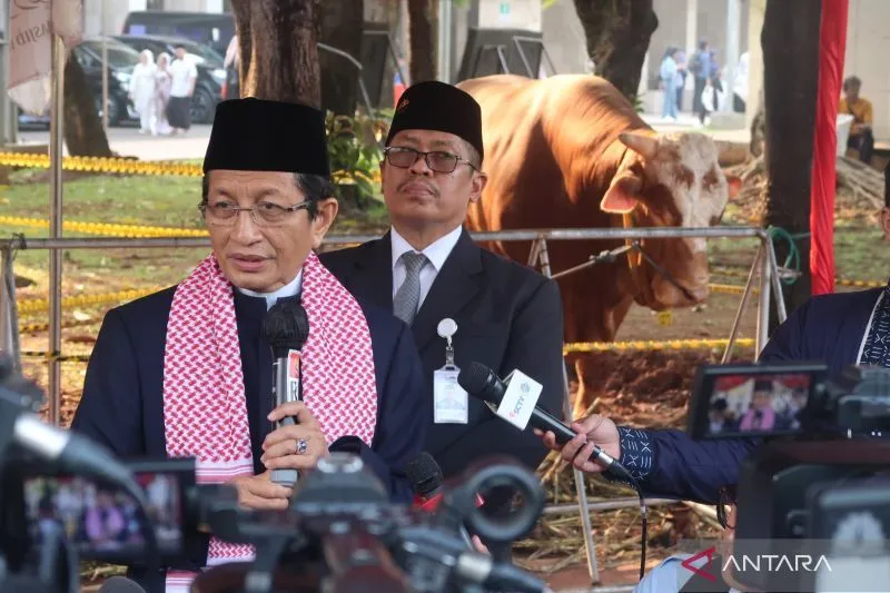 Imam Besar Pastikan Tak Ada Pembagian Daging Kurban di Area Masjid Istiqlal