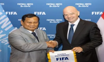 Prabowo Subianto Bertemu Presiden FIFA Gianni Infantino, Ini Hasil Pertemuannya