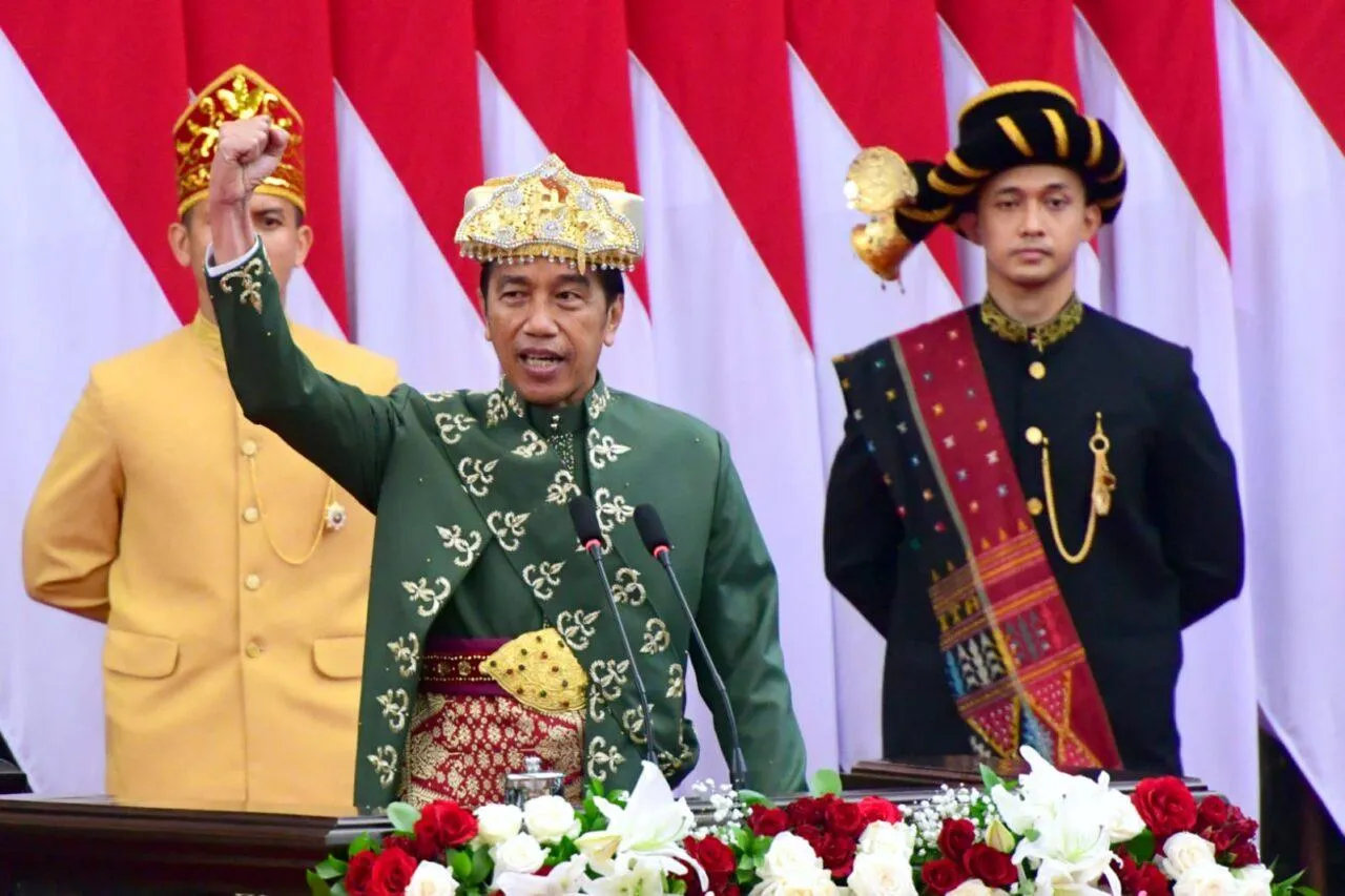 Daftar Baju Adat yang Pernah Dipakai Presiden Jokowi di Sidang Tahunan MPR