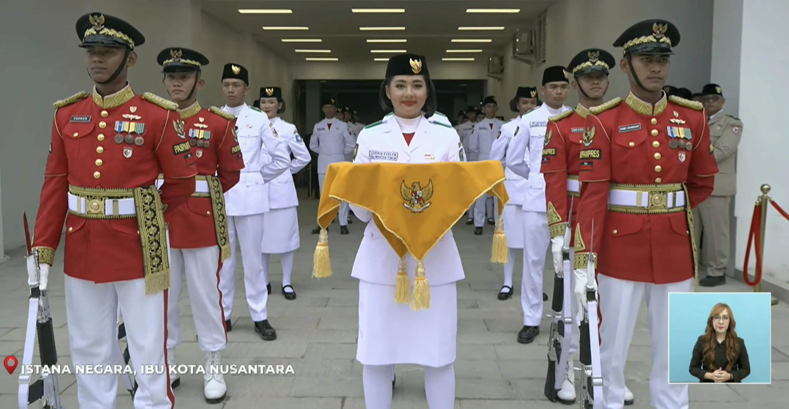 Profil Livenia Evelyn Kurniawan: Paskibraka Pembawa Bendera Merah Putih di Upacara di IKN