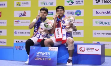 Leo/Bagas Juara Korea Open 2024 Usai Taklukkan Unggulan Pertama