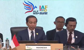 Presiden Jokowi Buka HLF-MSP dan IAF 2024 di Bali