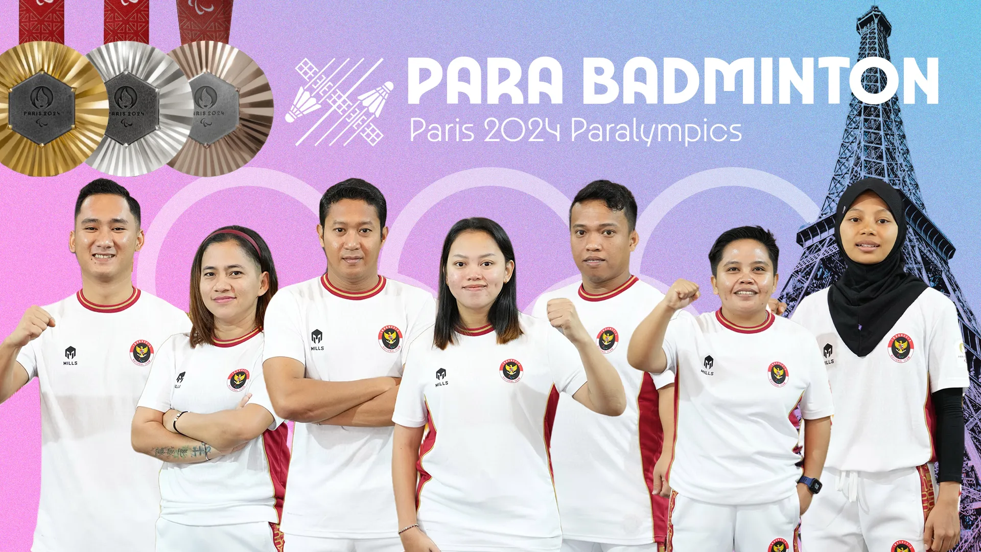 Indonesia Raih 8 Medali di Para Badminton Paralimpiade 2024