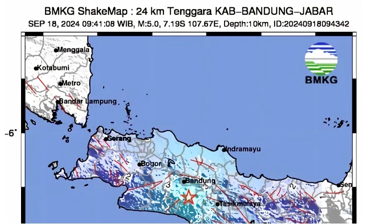 Sesar Garsela Pemicu Gempa Bandung, Apa Itu?