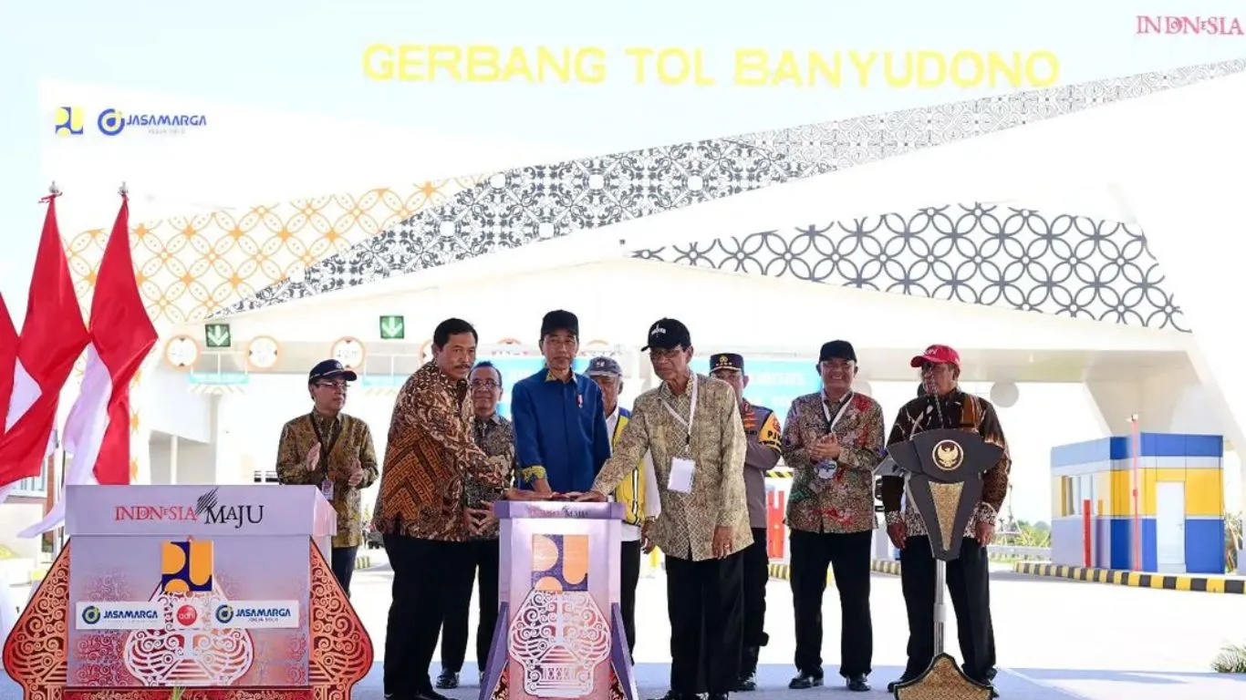 Presiden Joko Widodo Resmikan Tol Solo-Yogyakarta Ruas Kartasura-Klaten, Dibuka Gratis untuk Pengendara