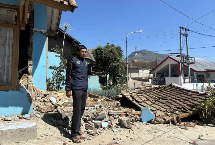 Begini Kondisi Korban Gempa Bandung, Dapat Bantuan Uang untuk Sewa Rumah Sementara