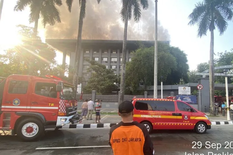 Gedung Bakamla RI Kebakaran, Sebagian Dokumen Aman