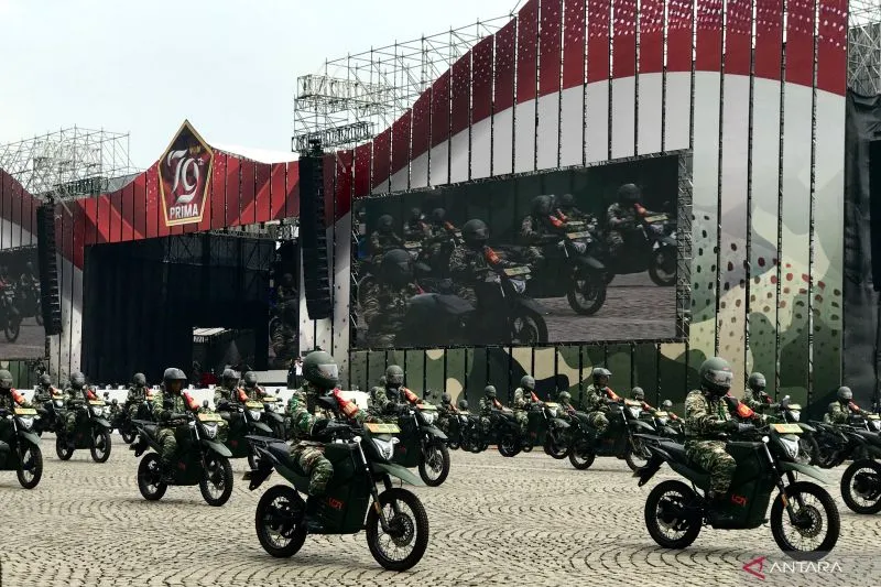 Dewa 19 dan Slank Meriahkan Peringatan HUT TNI ke-79 di Lapangan Silang Monas