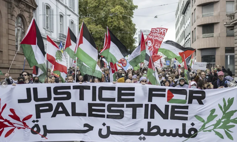 Thousands of People Around the World Demonstrate to Support Palestine Ahead of October 7th Commemoration