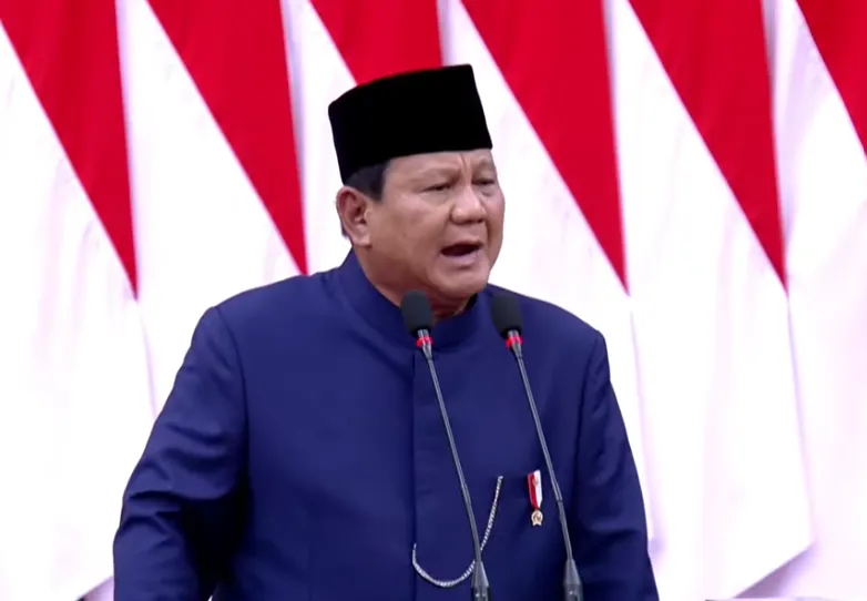 Prabowo Vows to Serve the Country as Mandated by the 1945 Constitution