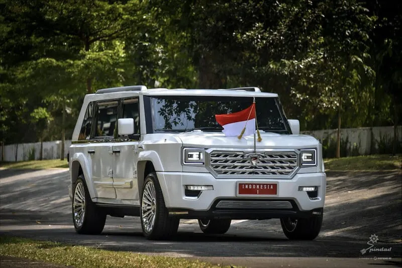 MV3 Garuda Limousine Jadi Mobil Kepresidenan Karya Anak Bangsa yang Digunakan Prabowo Subianto