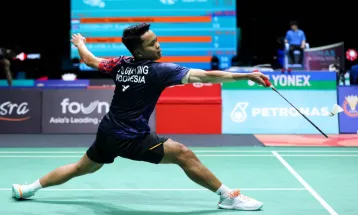 Usai Alami Cedera, Ginting Sebut Proses Penyembuhan Kian Membaik