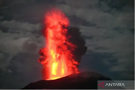 BNPB Fokus Siaga Darurat Aktivitas 3 Gunung Api