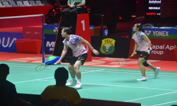 Wakil Jepang Hentikan Langkah Rinov/Lisa di Semifinal Indonesia Masters 2025