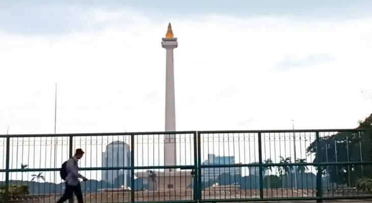 Monas Temporarily Closed to Public During Regional Head Inauguration