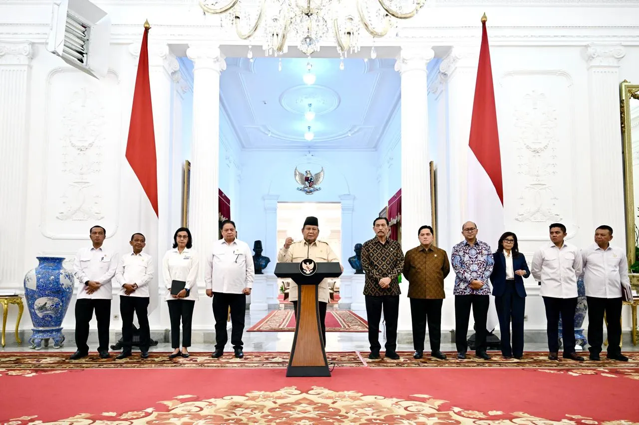 Prabowo Umumkan 8 Kebijakan Ekonomi di Awal 2025