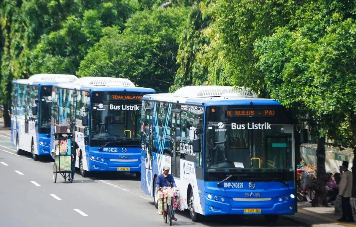 Dishub Jakarta Tambah 205 Unit Bus Listrik Transjakarta pada 2025